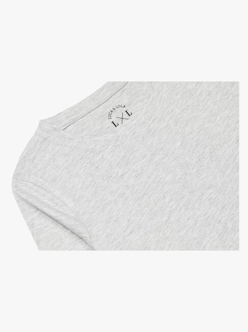 Luca & Lola Alfonsia Langärmliges T-Shirt 2er-Pack, Grey Melange/White JR-1007-047-BAS_4c.jpg