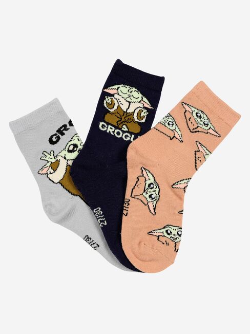 Star Wars The Mandalorian Socken 3er-Pack, Mehrfarbig EZ06062-PACK2-2483_4a.jpg